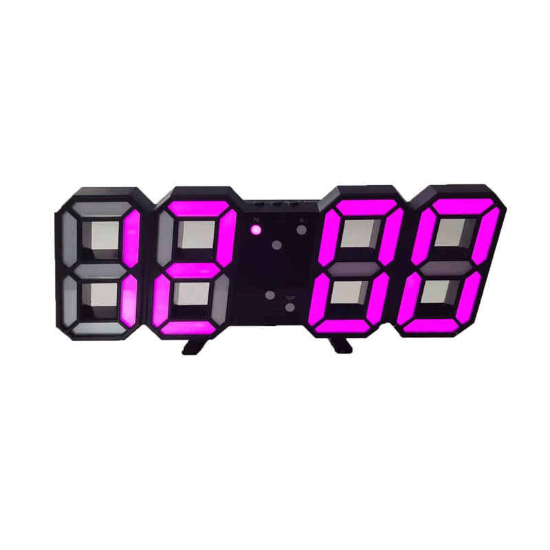 Black frame pink lettering